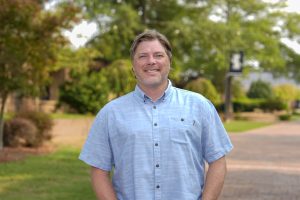 Photos of Scott Emison, Master of Education in Educational Administration and Supervision student