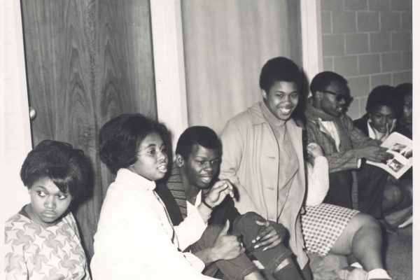 Left to right: Lela Westbrook, Joyce Dugan, Don Jacobs, unidentified, James Williams, Martha Grayer.