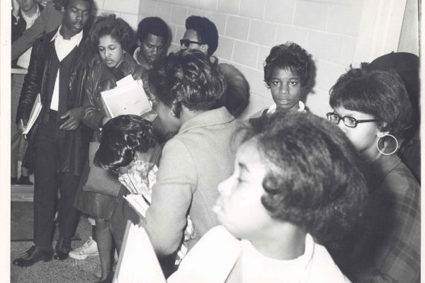 Left to right: Thomas Freeman, Roy Allen, Carole Cole Garner, Don Sutton, Beverly Perkins, Mary Lewis, Mary Carter, Lee Greene, Joyce Dugan, Barbara McClinton