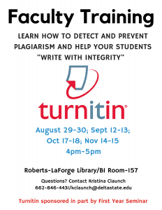 Turn It In Workshop