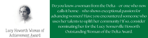 Lucy Howorth Award Slider