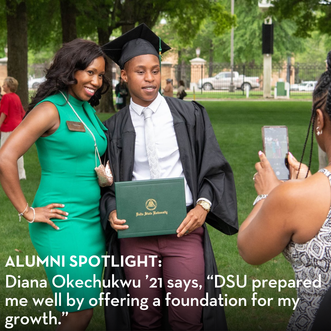 ALUMNI SPOTLIGHT Diana Okechukwu '21