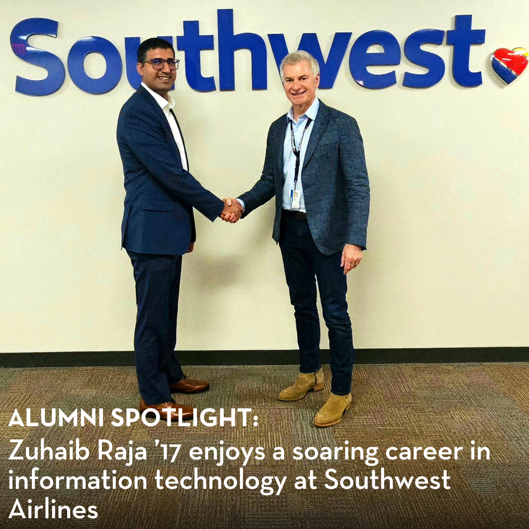 ALUMNI SPOTLIGHT Zuhaib